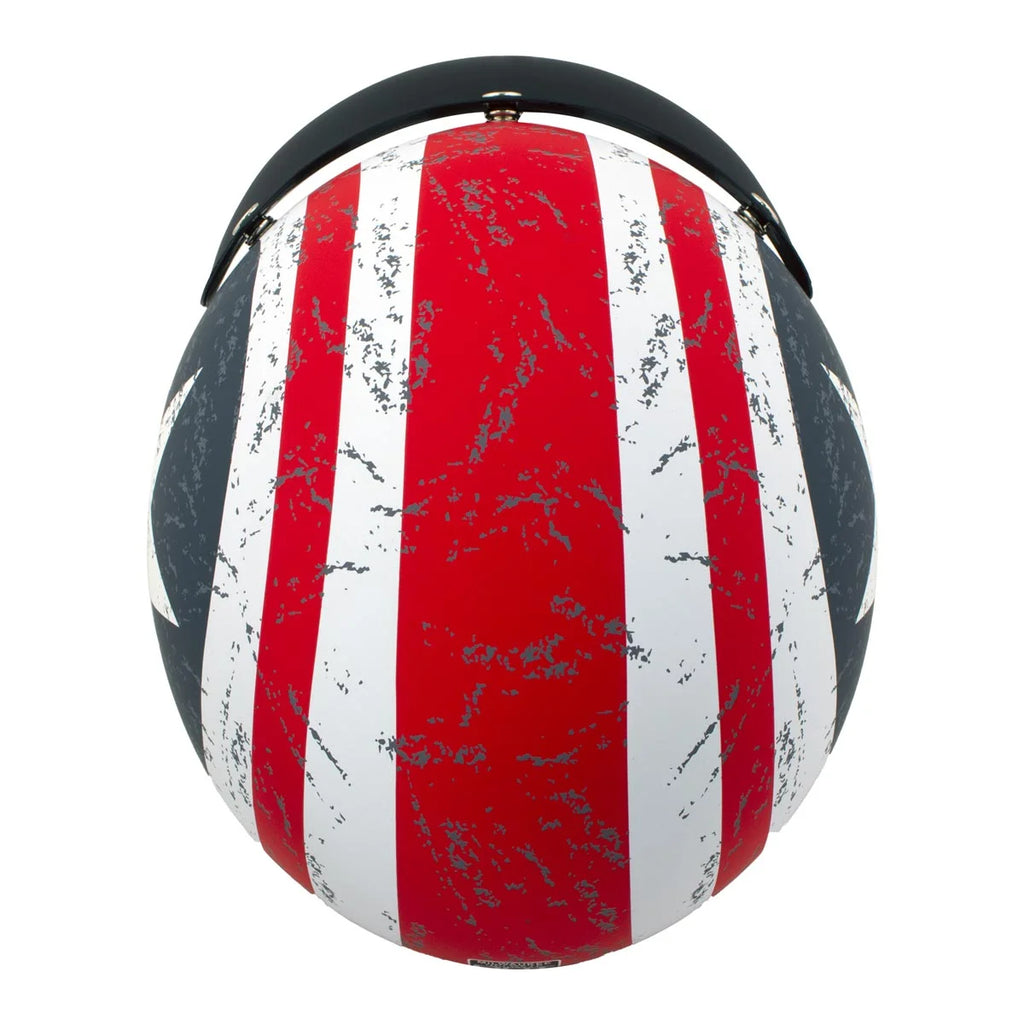 Large Open Face Motorcycle Helmet J913