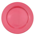 9-Inch Red Stoneware Plate, Box of 24 S8178