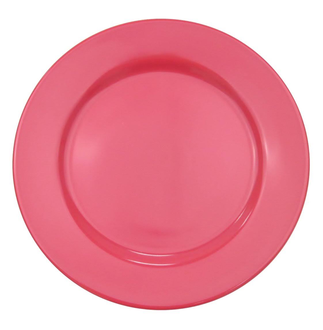 9-Inch Red Stoneware Plate, Box of 24 S8178