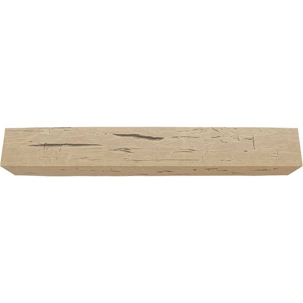 Natural Pine Hand Hewn Fireplace Mantel Y9759