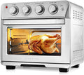 Silver Air Fryer Toaster Oven Combo Q527974
