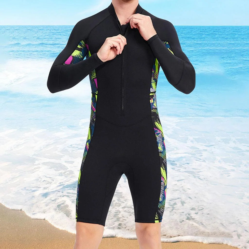 1.5mm Wetsuit Shorty Front Zip Long Sleeve D83096