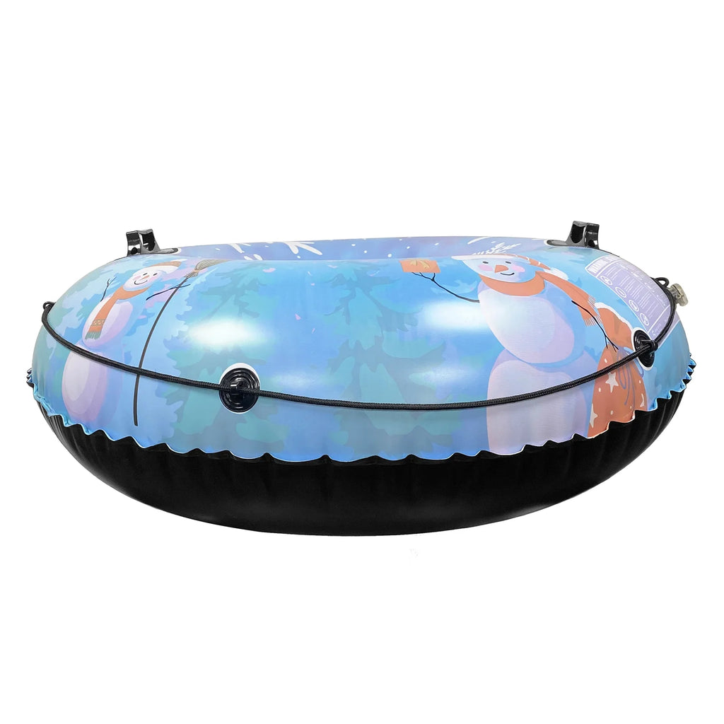 Inflatable Ski Ring PVC Snow Tube with Handle Y311946