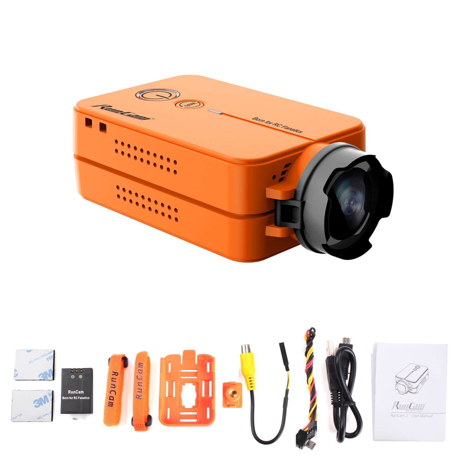 Orange 4.0 MP Action Camera L45195