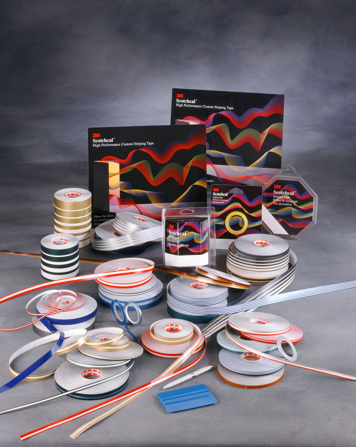 Light Gold Metallic Striping Tape, 1 in x 150 ft A792145