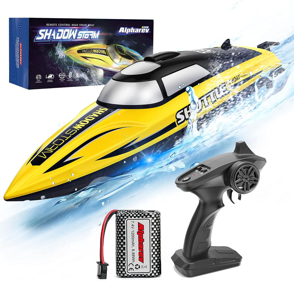 20+ MPH 2.4 GHZ Remote Control Boat with Case A818