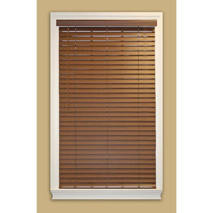Bark Faux Wood Room Darkening Horizontal Blinds A10446
