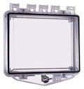 Safety Technology Enclosure Open Clear Flush Thumb Lock U17136