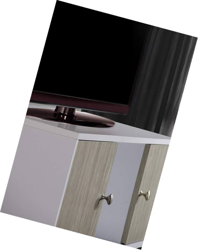 White/Grey Retro Entertainment Unit L595