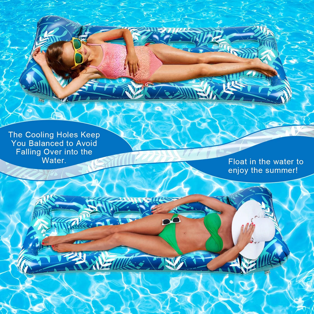 Heavy Duty Inflatable Lounger Hammock Chair with Headrest G808044