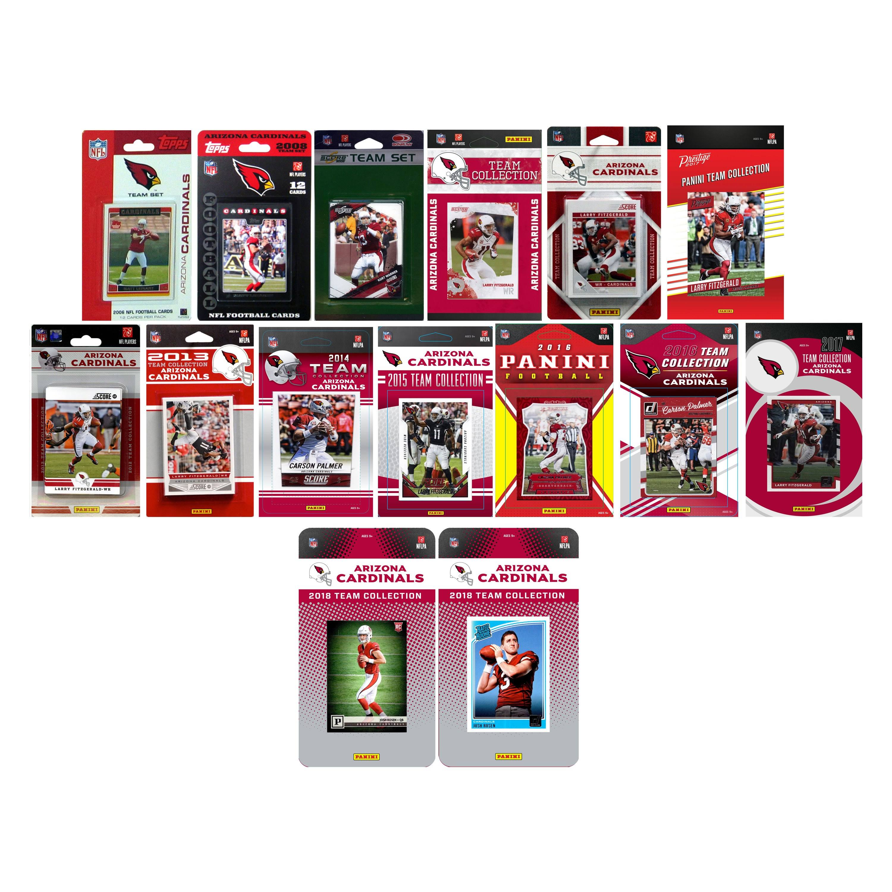 15 Different Licensed Trading Card Team Sets T186