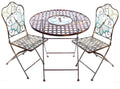 Alpine Butterfly Table and Two Chairs Bistro Set L4236