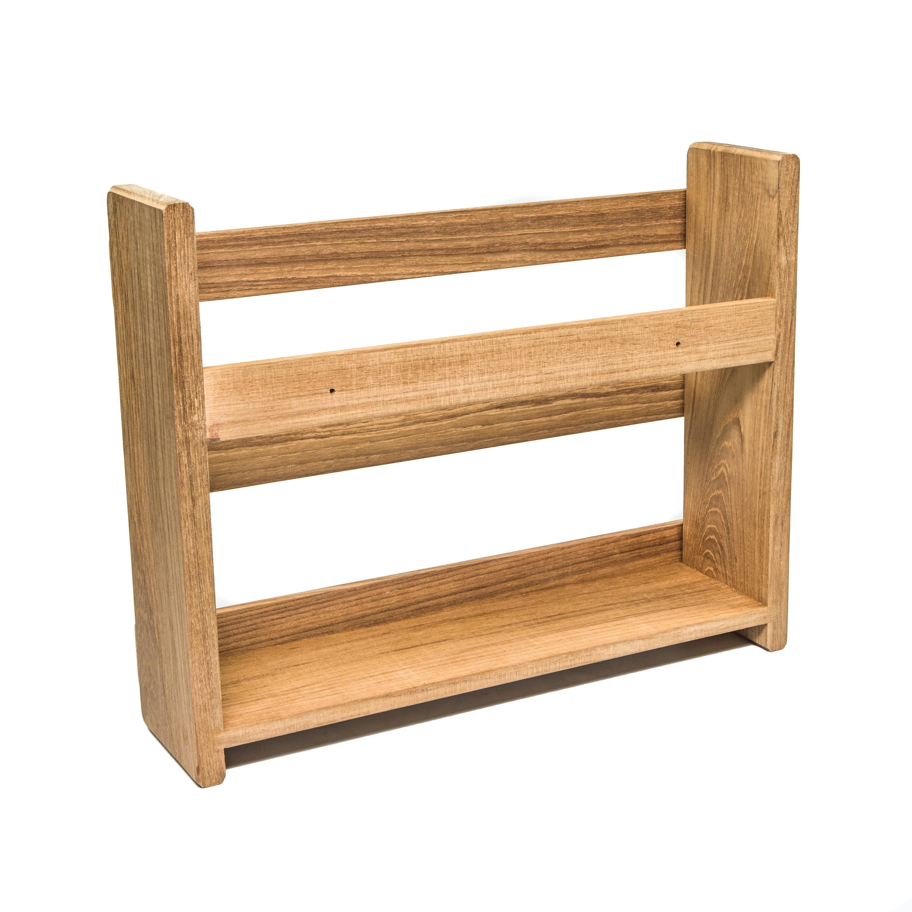 Teak Magazine Utility Rack J29139