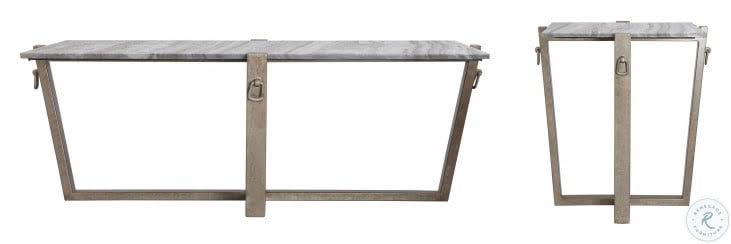 Carbon Steel Square End Table E614102