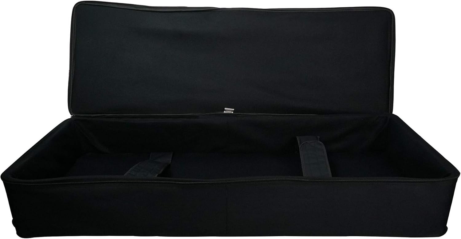 Rolling Bag 61 Slim Keyboard Case with Wheels and Large Pocket Z62584
