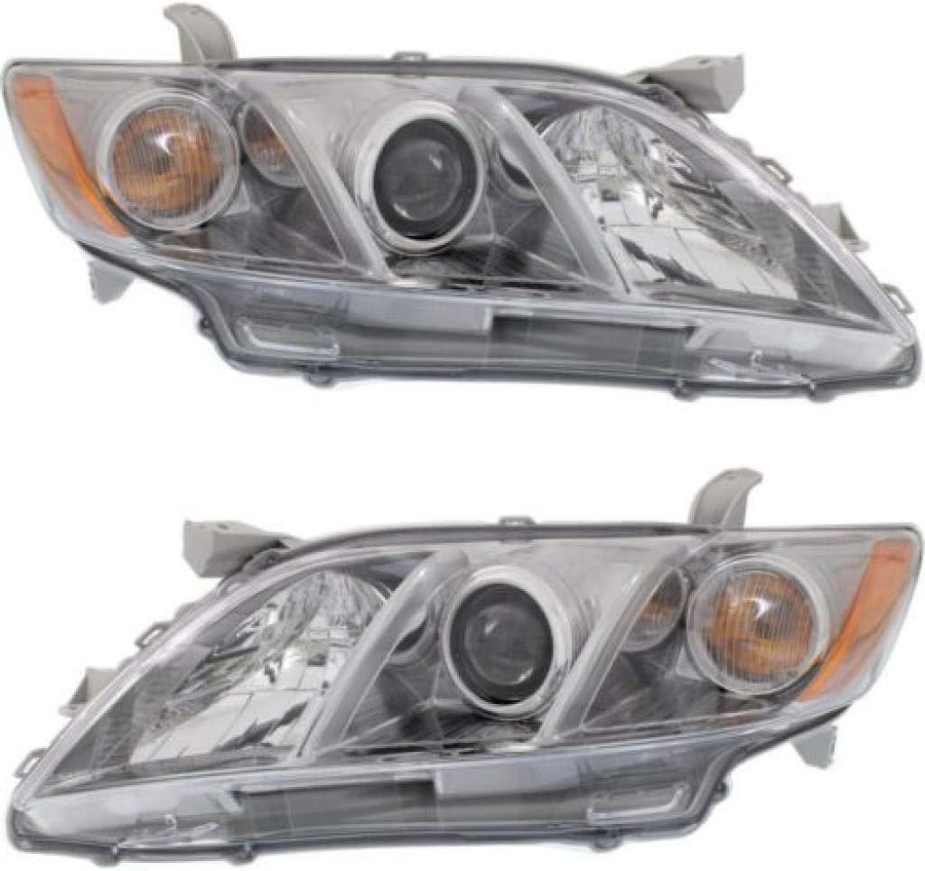 Pair Headlights for 2007-2009 Toyota Camry M976377