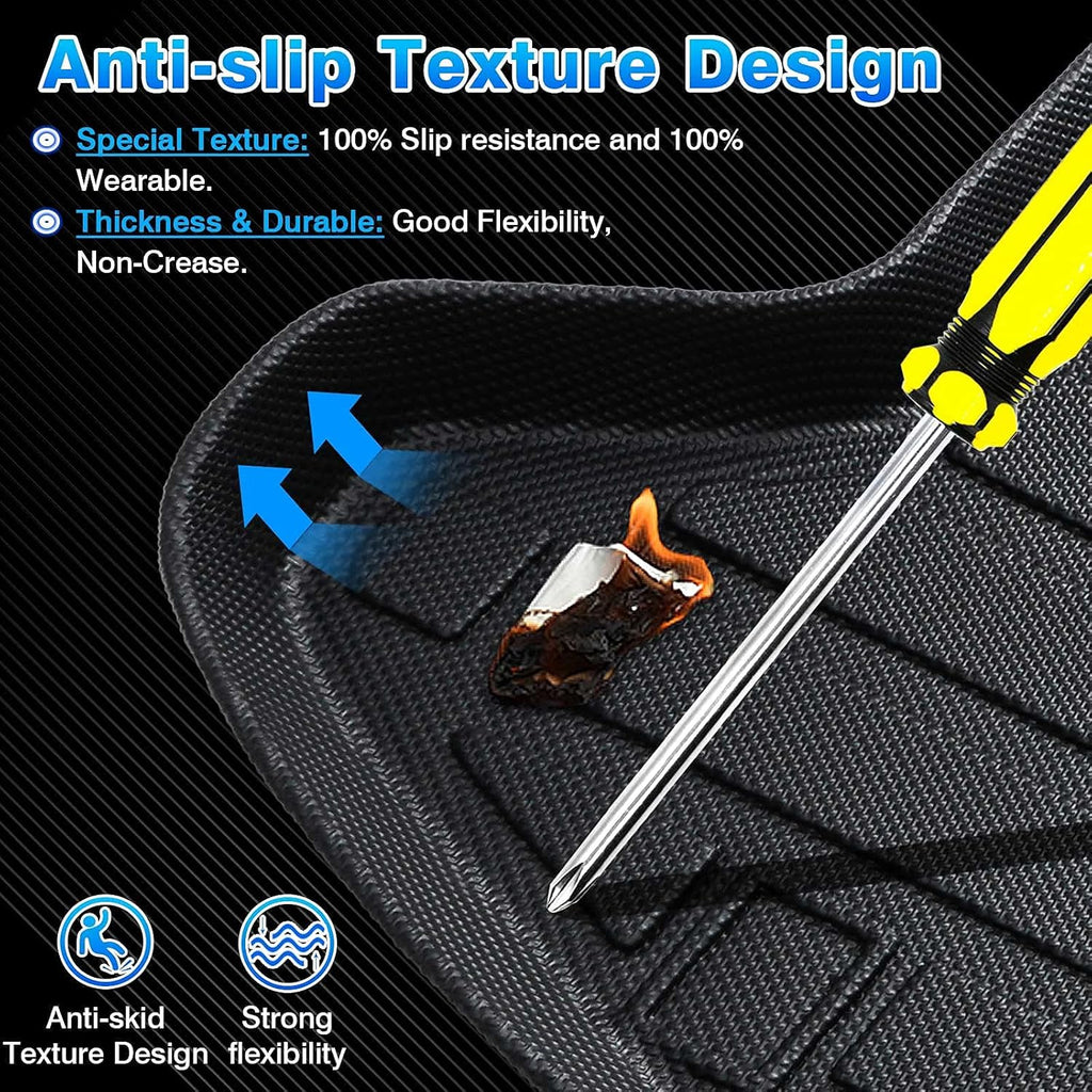 Cargo Liner Trunk Floor Mat Pack of 2 S577