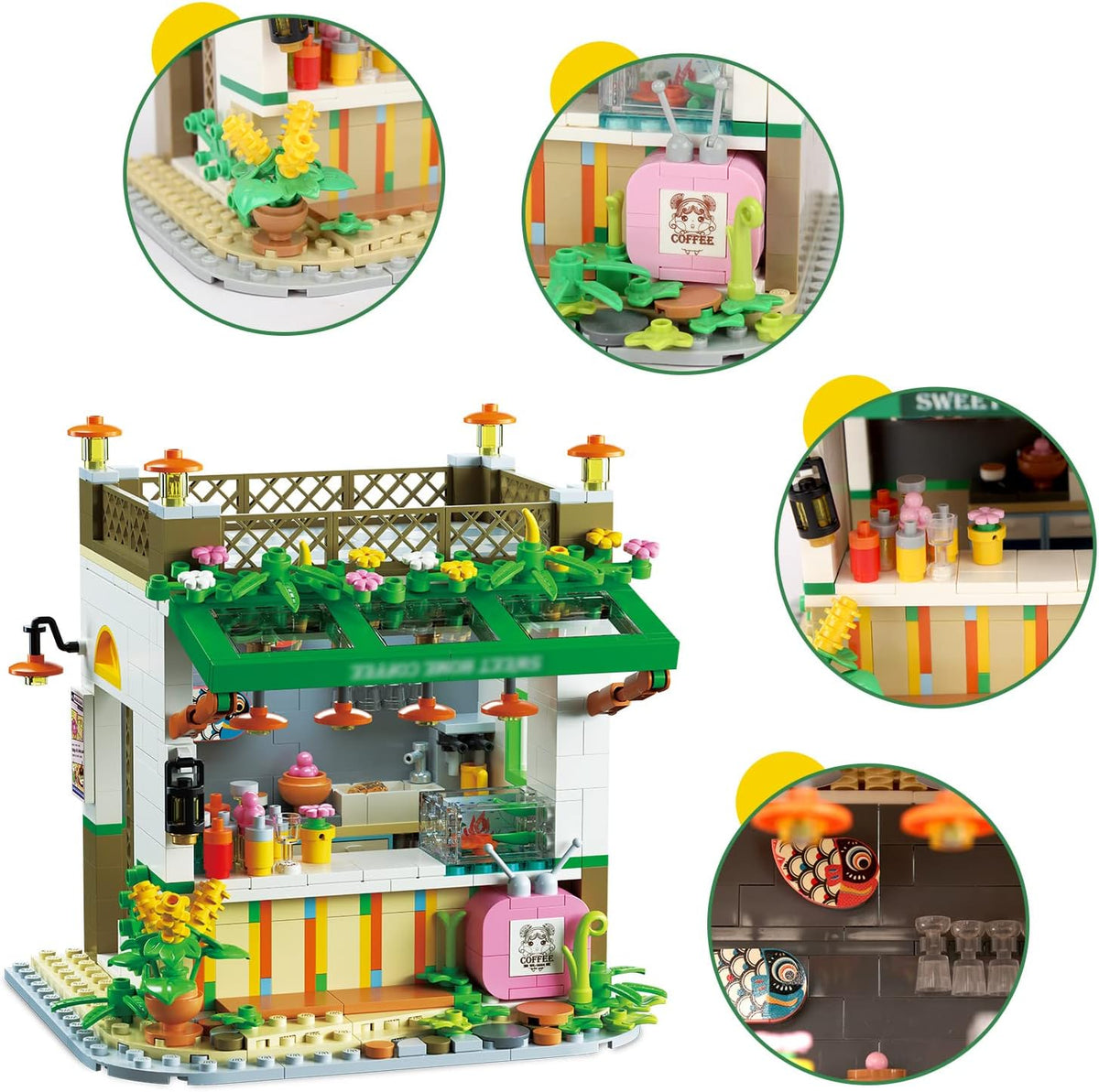 608pcs Micro Mini Building Blocks Set O7737