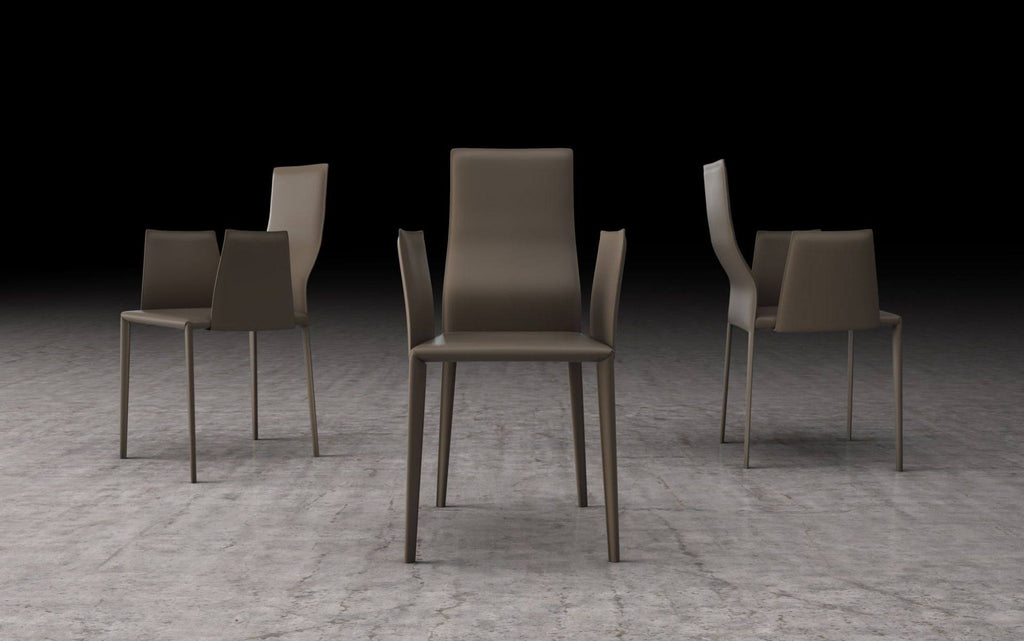 Reclaimed Dove Gray Dining Chair E7677