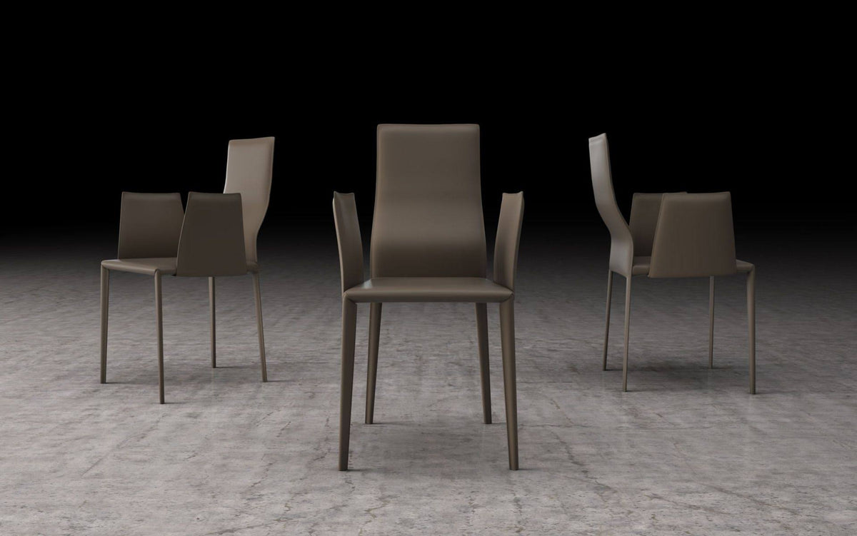 Reclaimed Dove Gray Dining Chair E7677