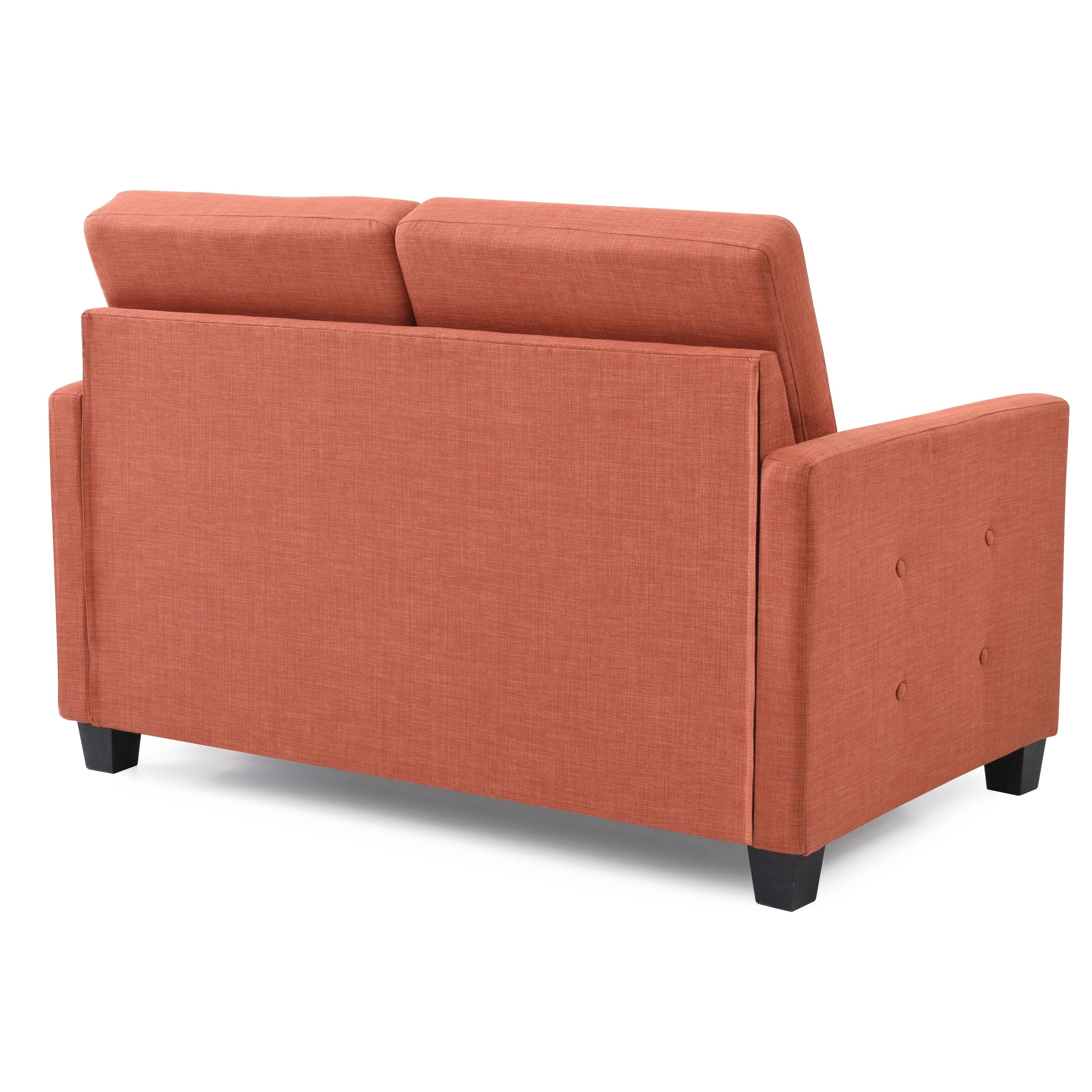 Gray Loveseat I84025
