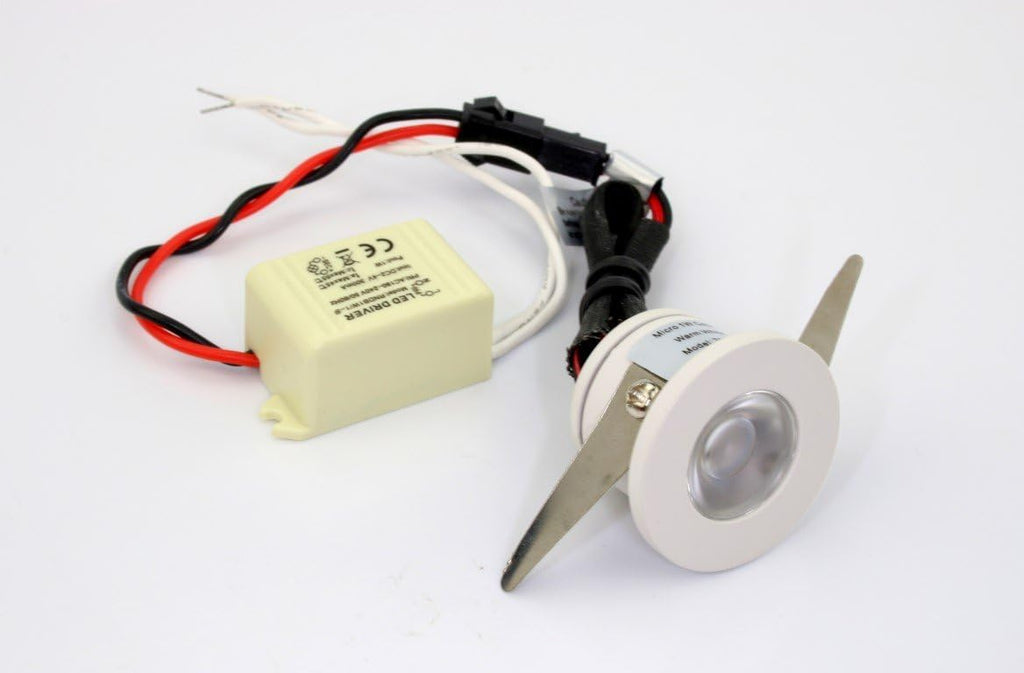 1.25" 1 Watt Cool White LED Down Light Pack of 2 F915600