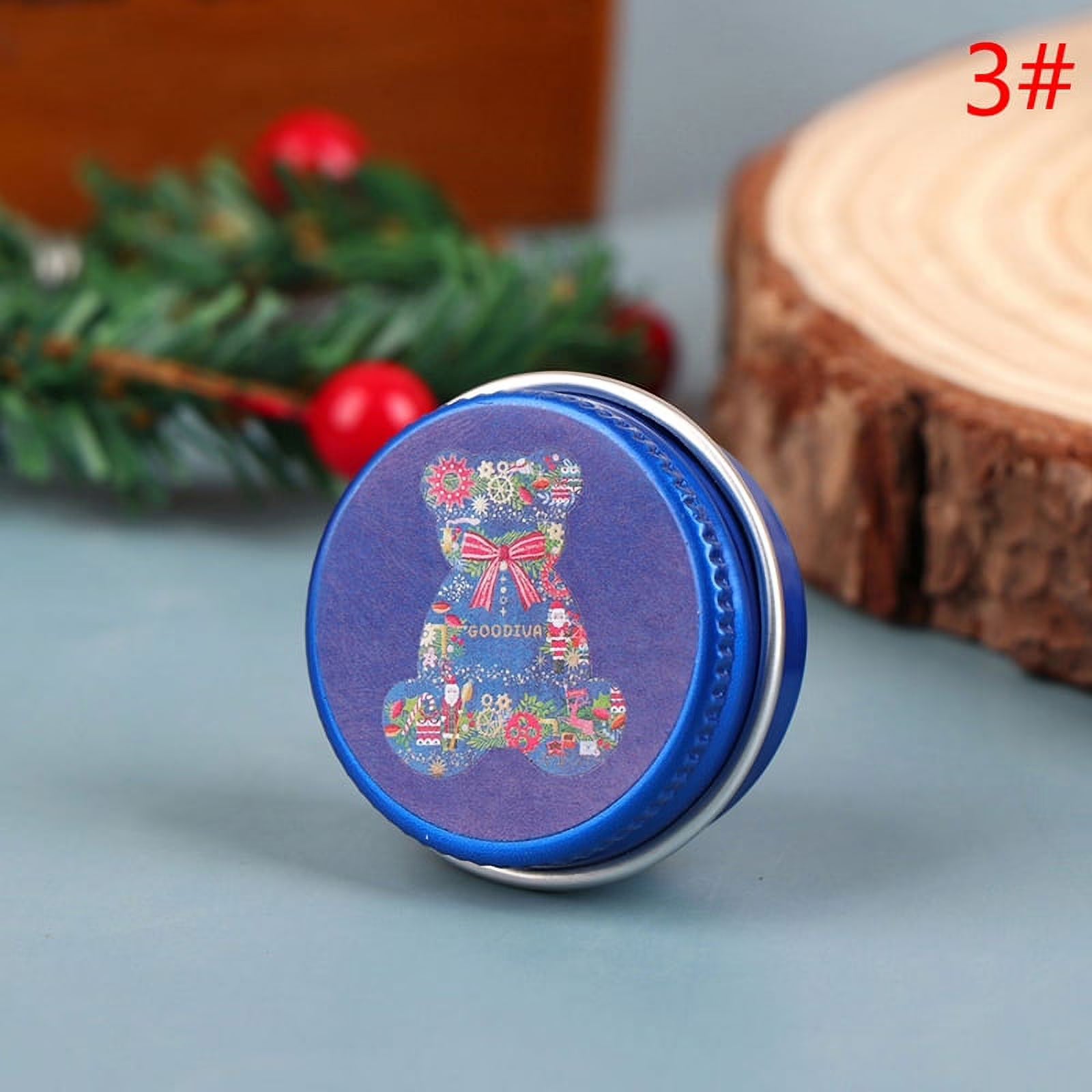 1:12 Dollhouse Mini Christmas Cookies Candy Gift Box Tin Box R921