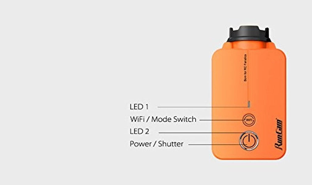 Orange 4.0 MP Action Camera L45195