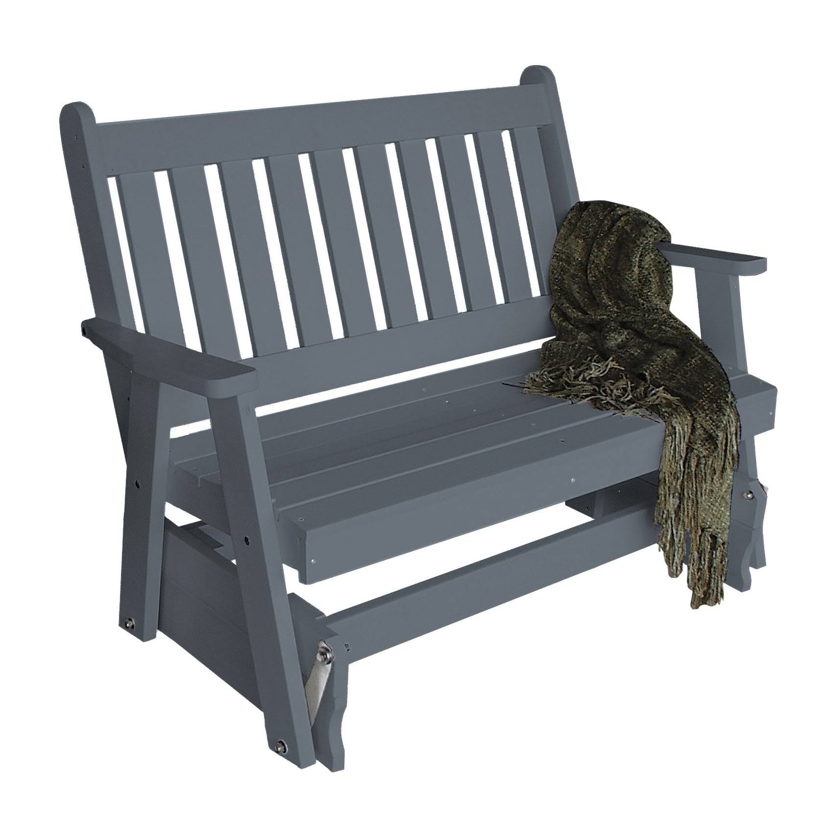 Dark Gray Traditional English Glider I7565