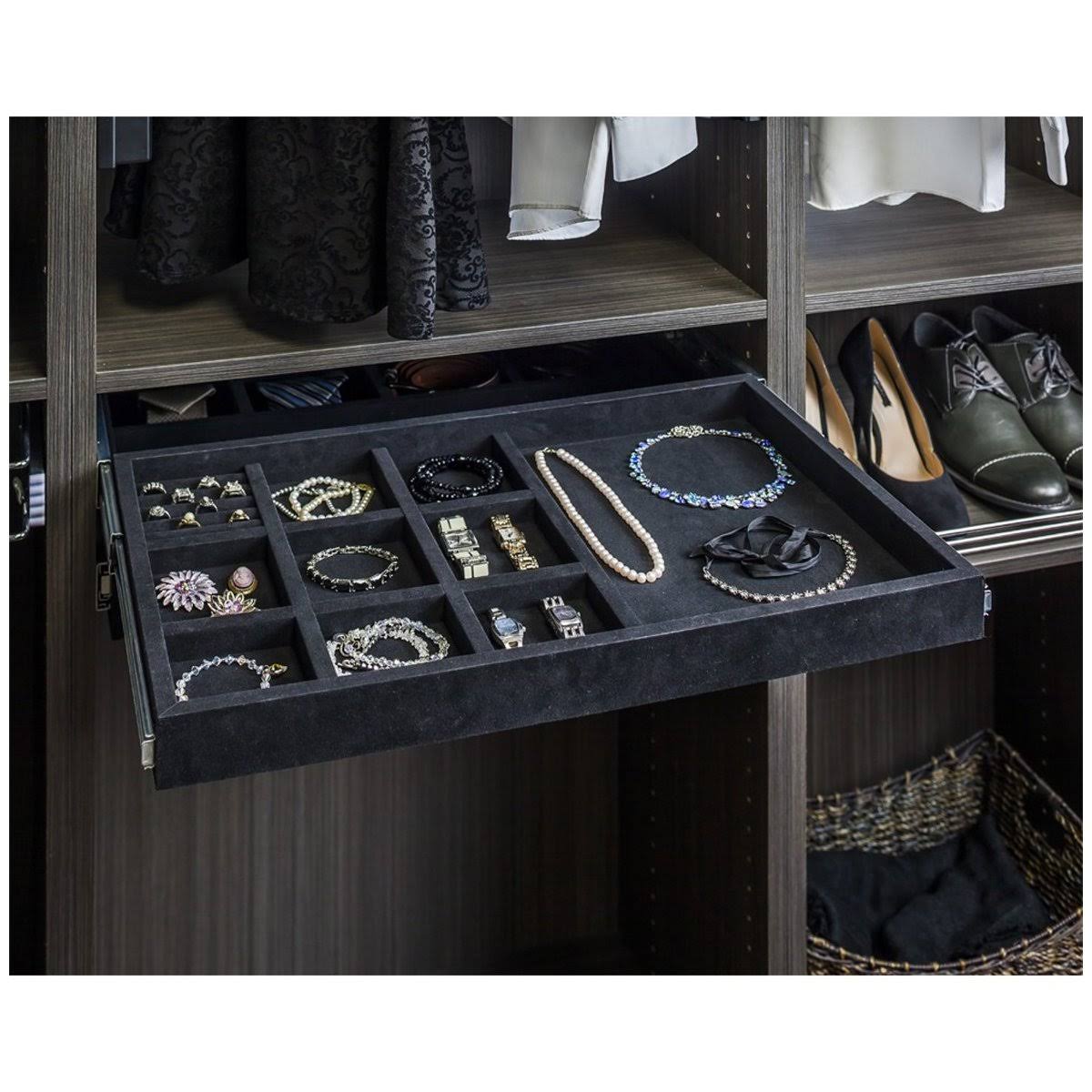 Grey Felt Accessory Tray F5060