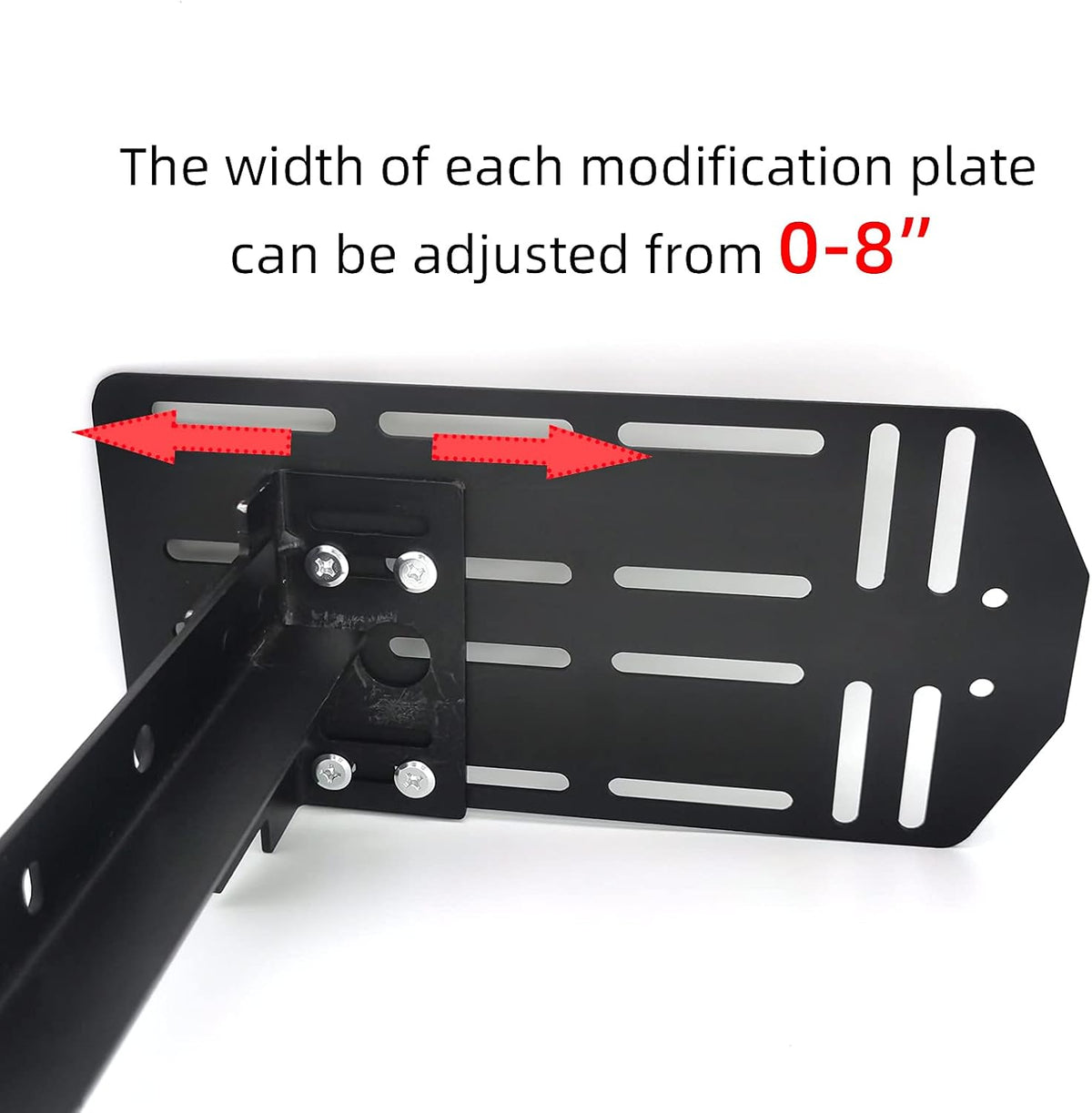 King Bed Headboard Attachment Bracket Modification Plate, Pack of 2 L5231