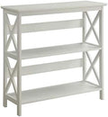 White 2 Shelf Bookcase S632