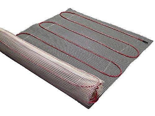 Electric Radiant Floor Heat Mat with Digital Floor Sensing Thermostat S29274