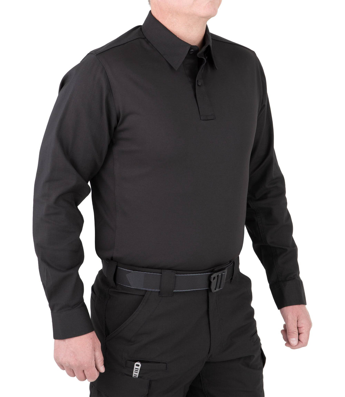 Black Long Sleeve Performance Shirt M4855