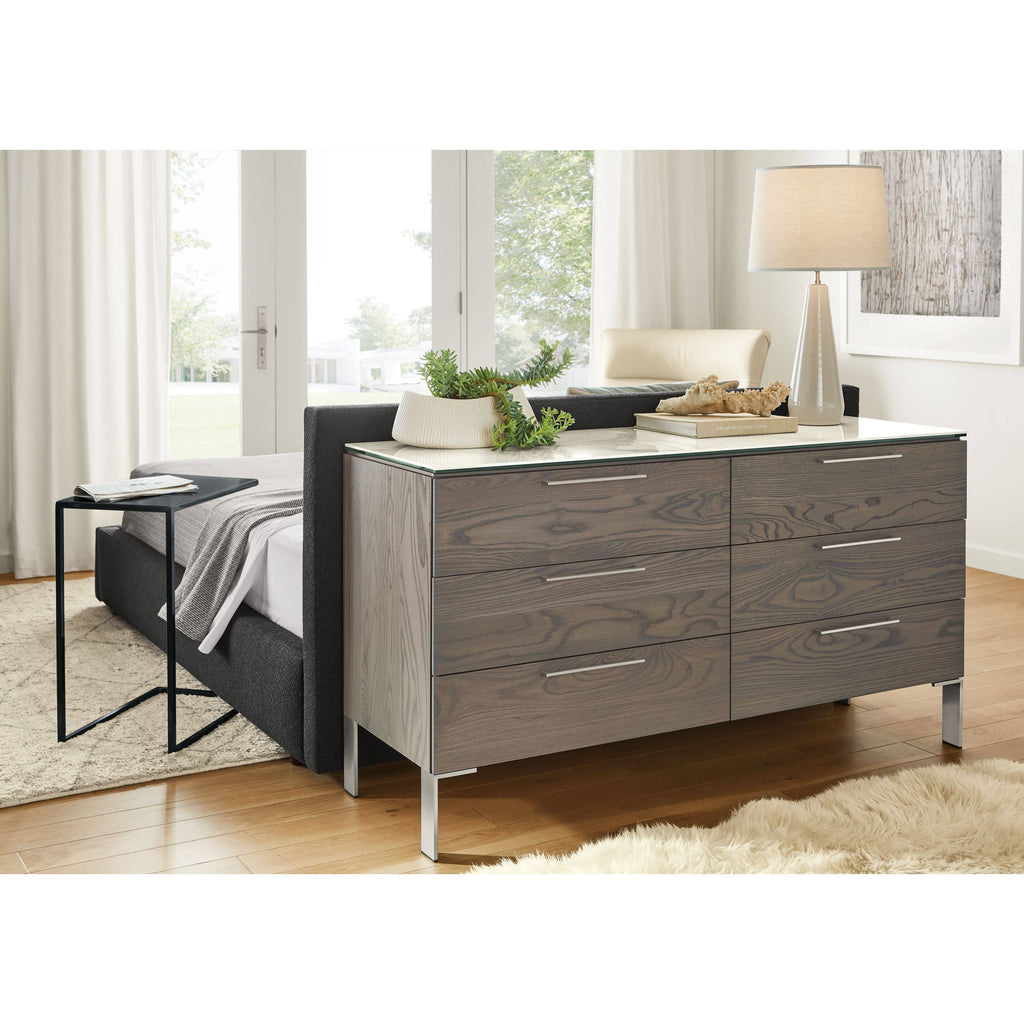 Taupe Grey C-Shaped Table X22722