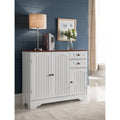 White Wood Kitchen Storage Cabinet G19690