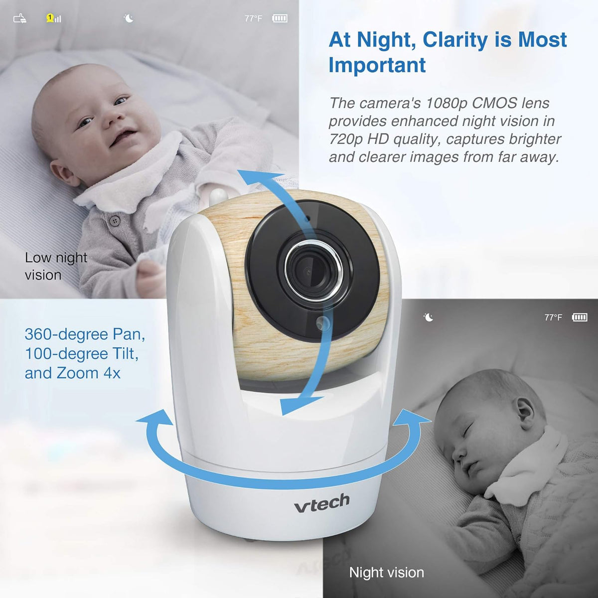 7" 720p HD Video Monitor with Battery Support Q47657