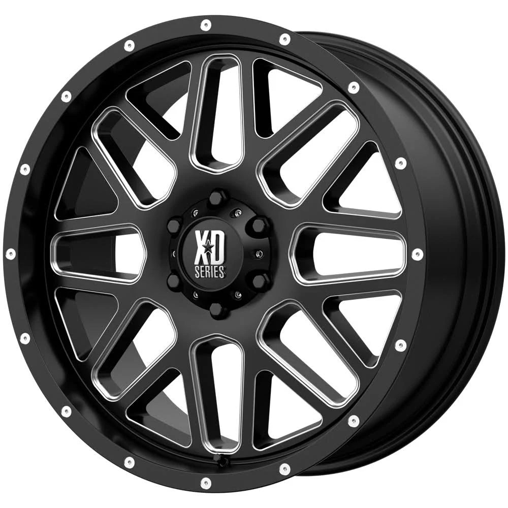 Milled Black Grenade Wheel I98646