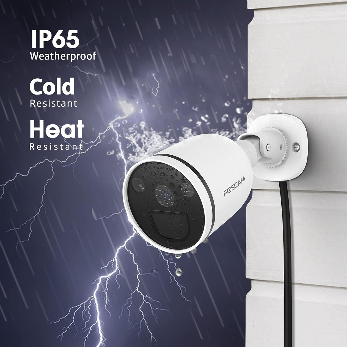 2K/4MP WiFi Security Camera with Color Night Vision M6381
