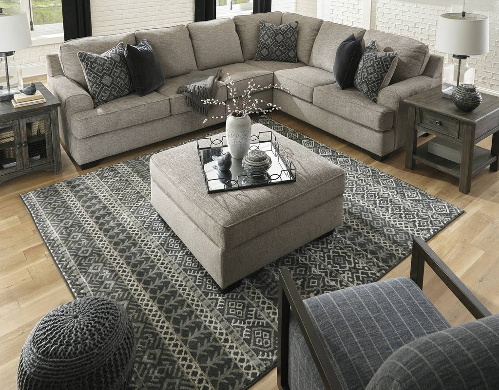Stone Storage Ottoman J9733