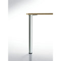 Tall Round Metal Table Leg with Adjustable Height A8757