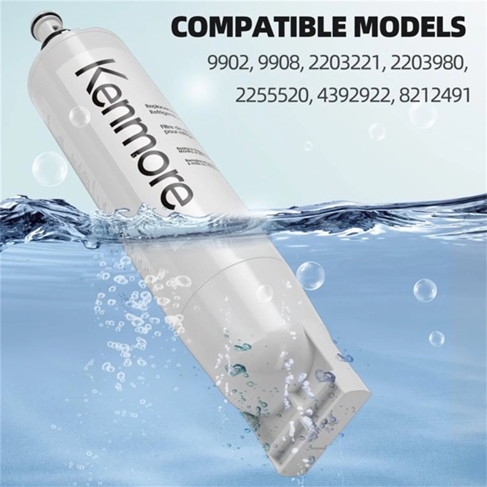 4 Pack Refrigerator Water Filter Replacement K4404