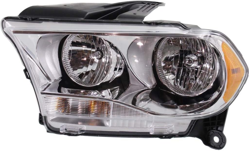 Dodge Durango Headlight 2011 2012 2013 Driver Side with Bulbs D542