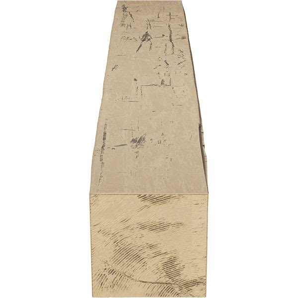 Natural Pine Hand Hewn Fireplace Mantel Y9759