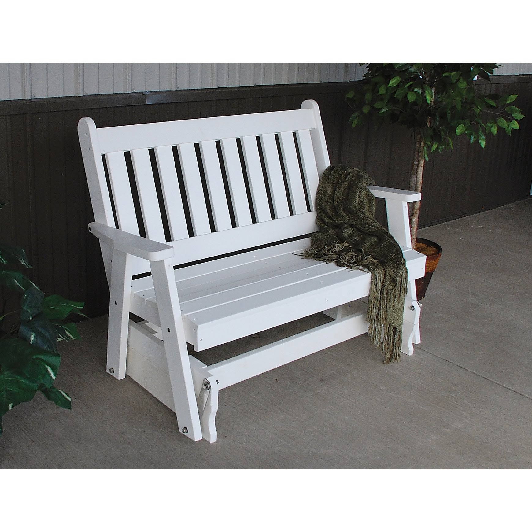 Dark Gray Traditional English Glider I7565