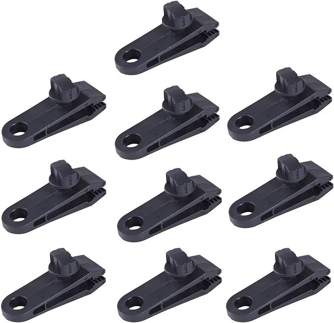 10 Pcs Heavy Duty Thumb Screw Tarp Clips A17857