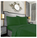 Emerald Green Queen 4 Piece Sheet Set S8113