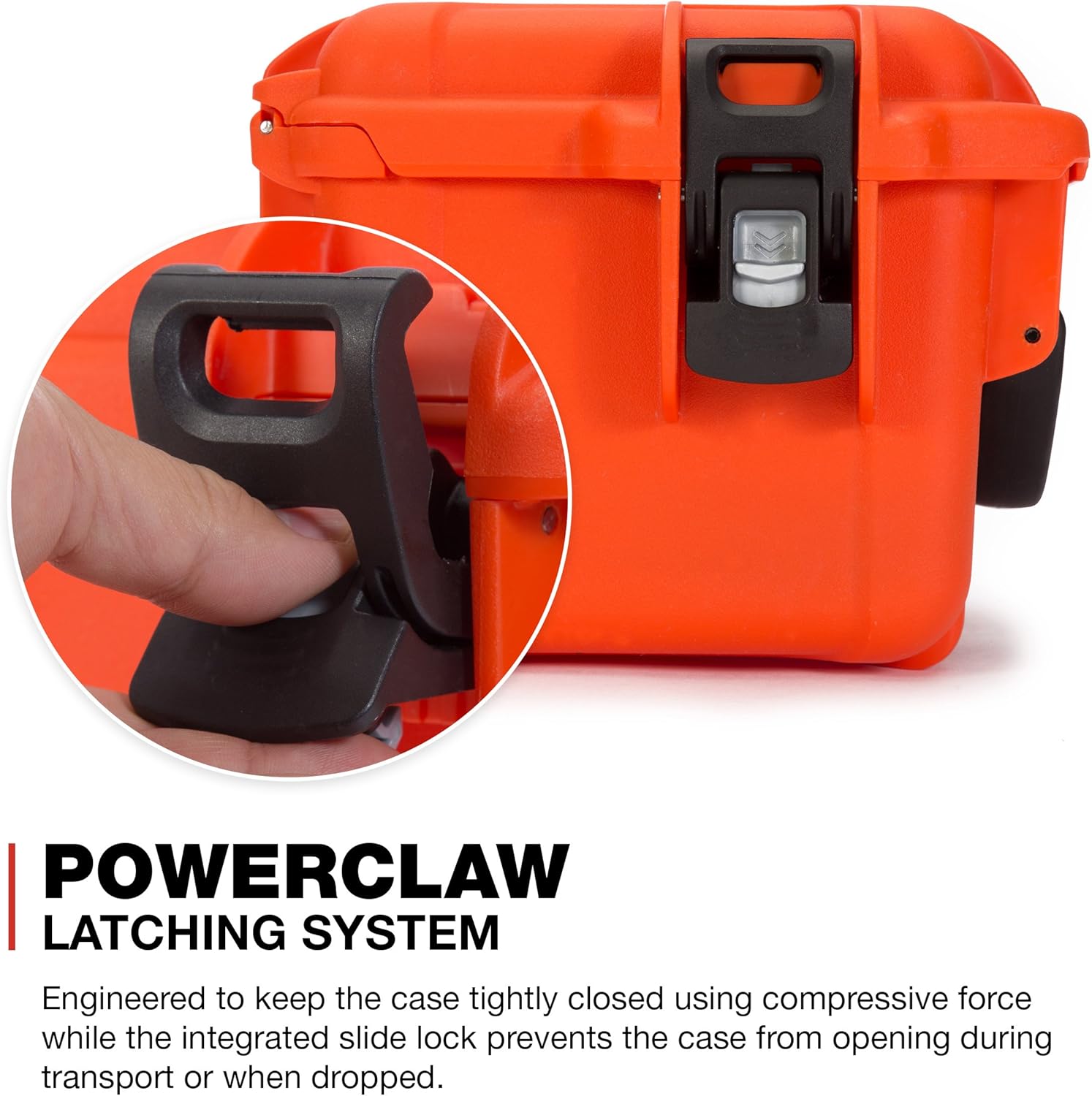 Orange Padded Divider Case E245