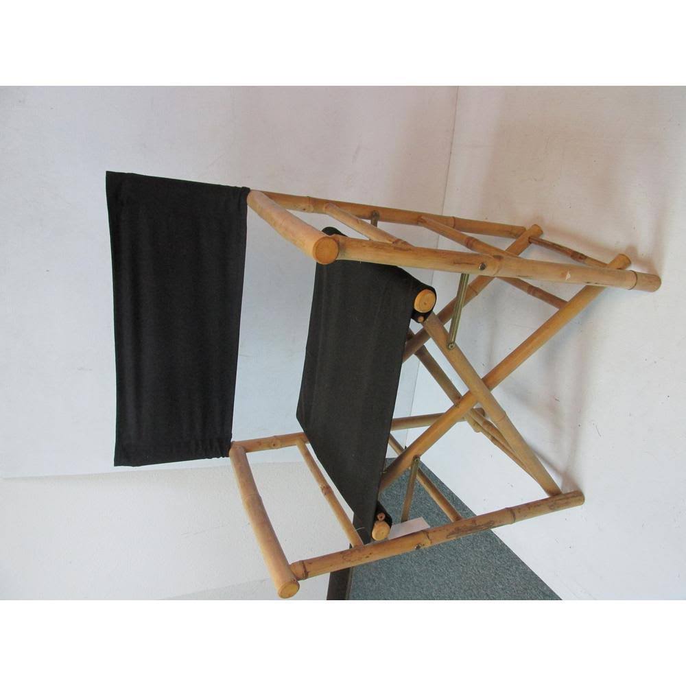 Black Bamboo Director Chairs (Set of 2) A148