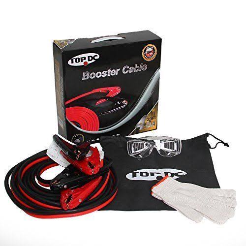 100% Copper Battery Jumper Cables 4 Gauge 20 Feet 300AMP A1554